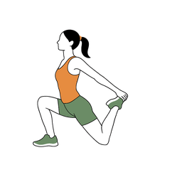 Hamstring- & Quad-Dehnung