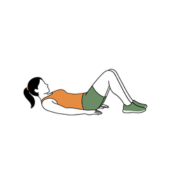 Illustration of a person doing Heel Taps